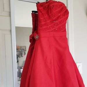 Beautiful formal dress, worn once. Excellent condi